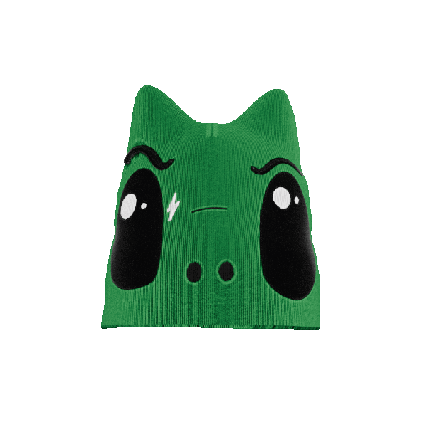 ALIEN MADE BEANIE 。𖦹° FOREST GREEN