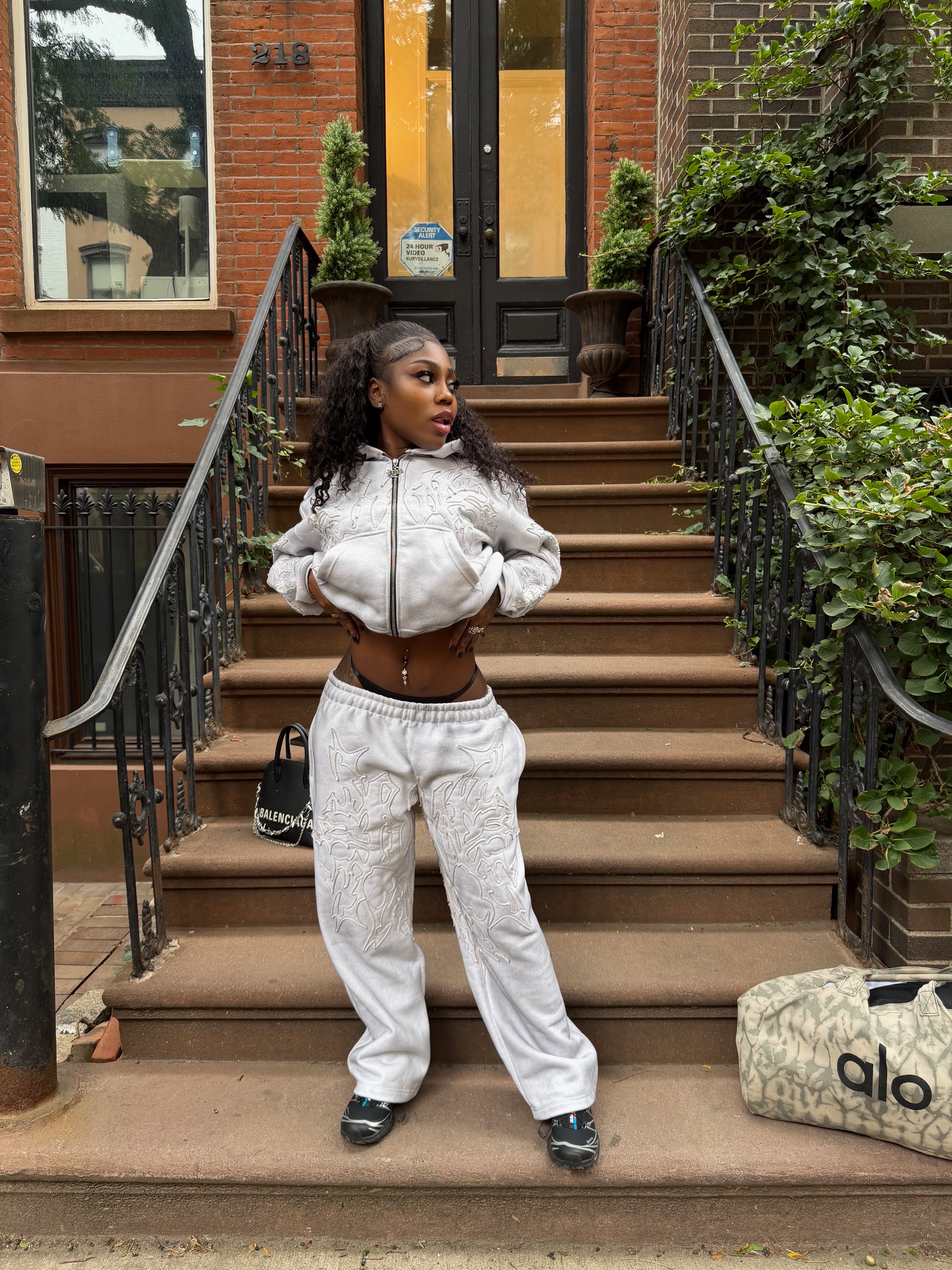 "Dirty Snow" Off Duty Sweats