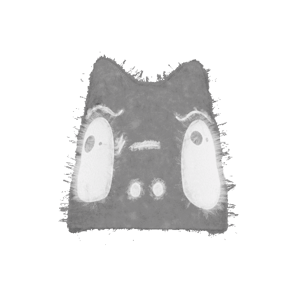 ALIEN MADE BEANIE  ｡𖦹° MOHAIR CONCRETE GREY